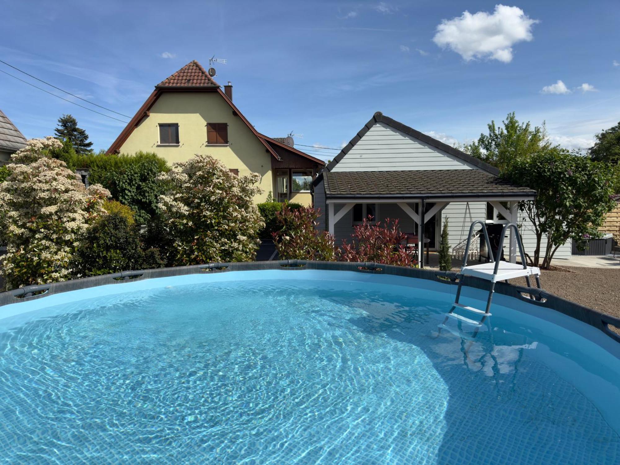 Gite Les Lilas, Centre Alsace, Avec Jacuzzi Mackenheim Exteriör bild
